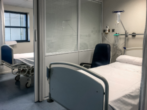 A hospital room that is covered under part A benefits