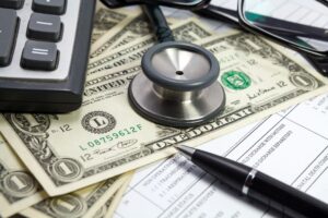 money and medical image